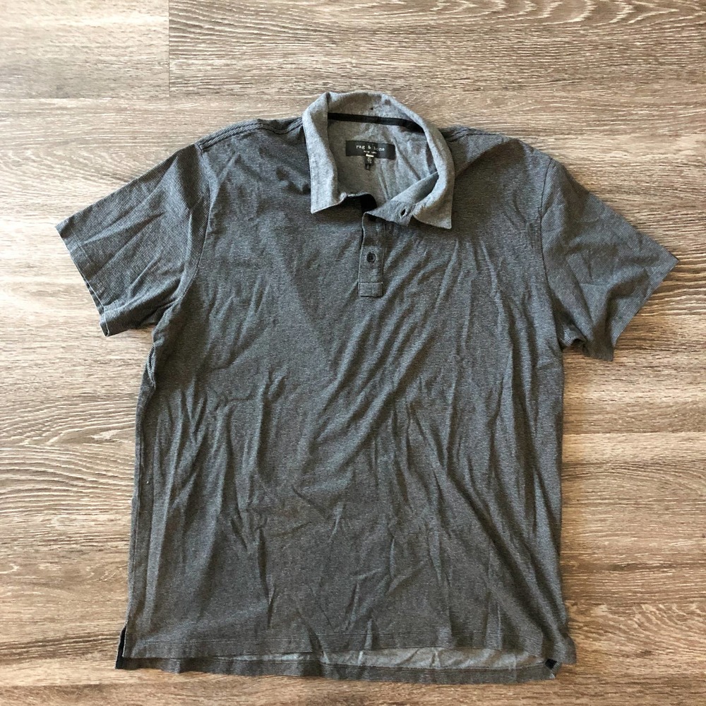 Rag & Bone Cotton Men's Polo Shirt